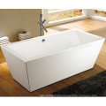 Sanitary Ware Cubic Style Dbl Ended Acrylic Freestanding Tub